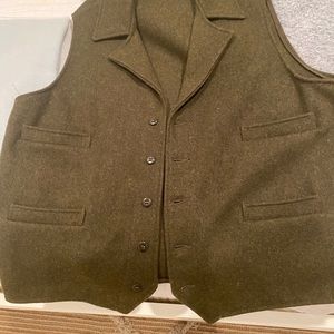 Filson wool western vest